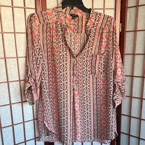 Justify Blouse, size 2X